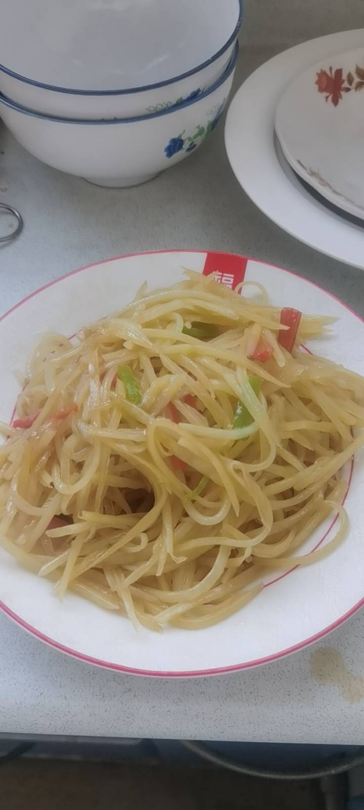 酸辣土豆丝的家常做法 超级下饭