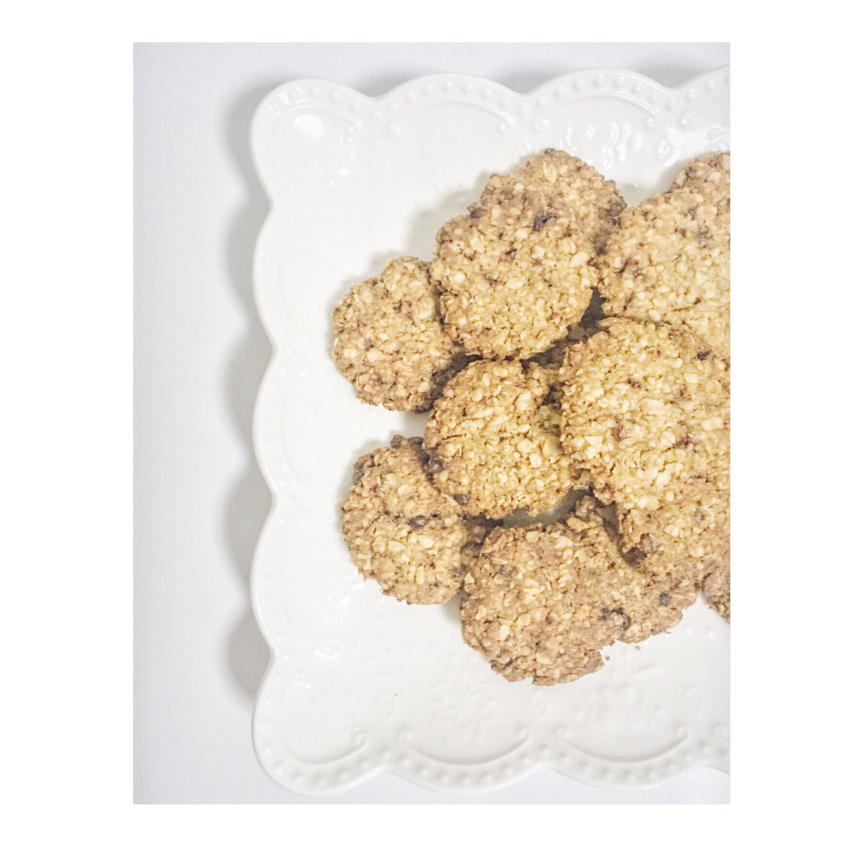 #卡乐比麦片高仿#超好吃的【低脂椰蓉燕麦饼干】～绝对会撸好几次的饼干