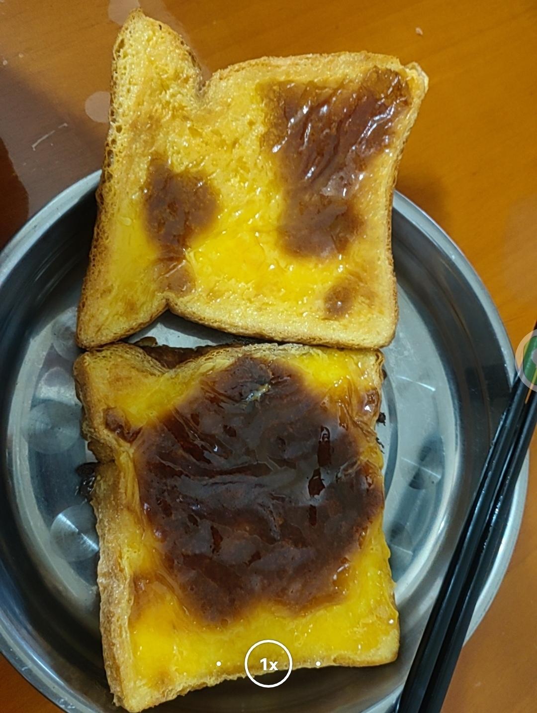 岩烧乳酪吐司片