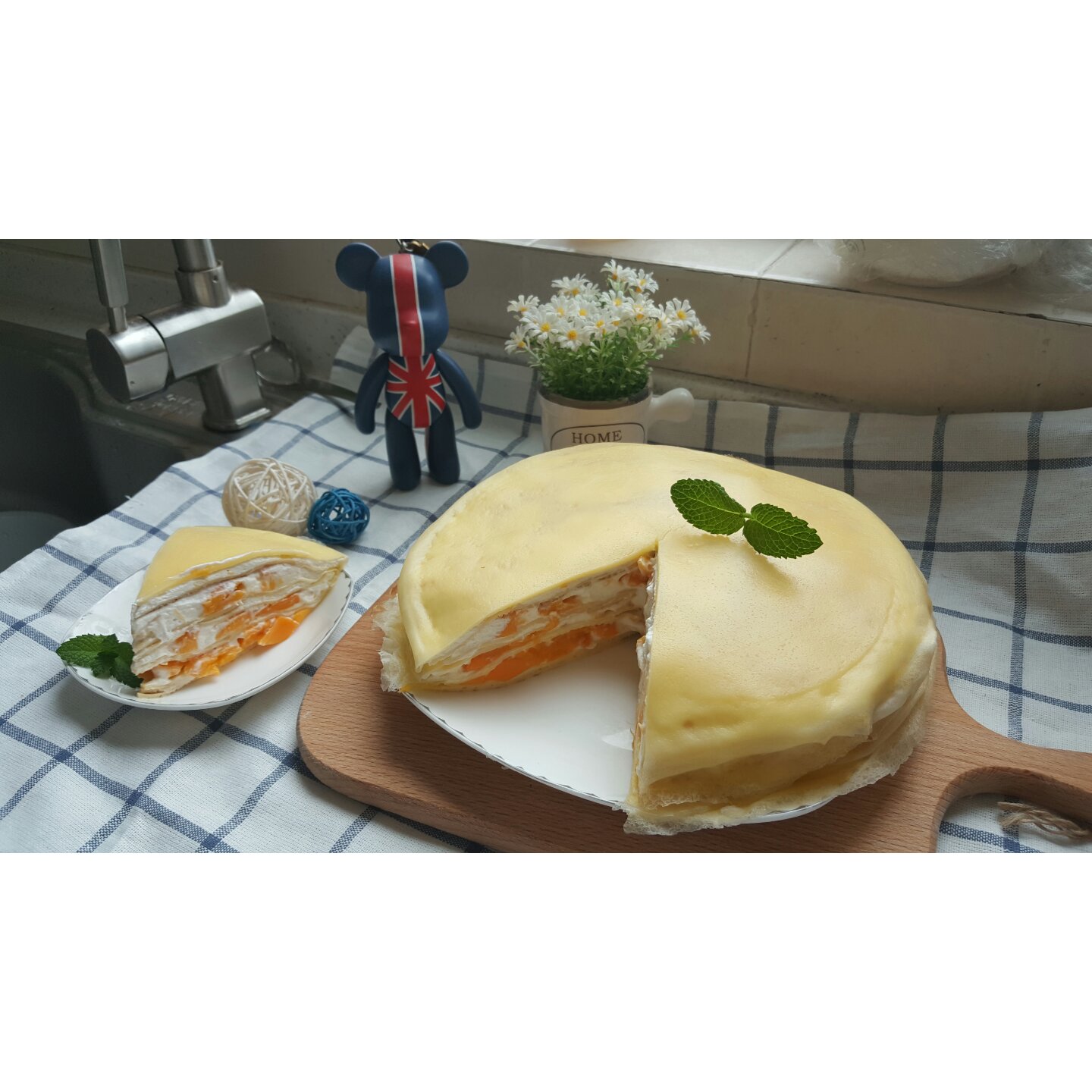 《Tinrry下午茶》教你做芒果班戟和芒果千层饼