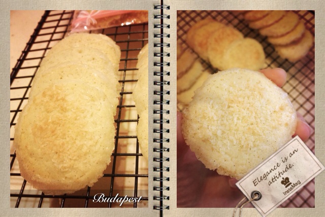 砂糖香草黄油饼干