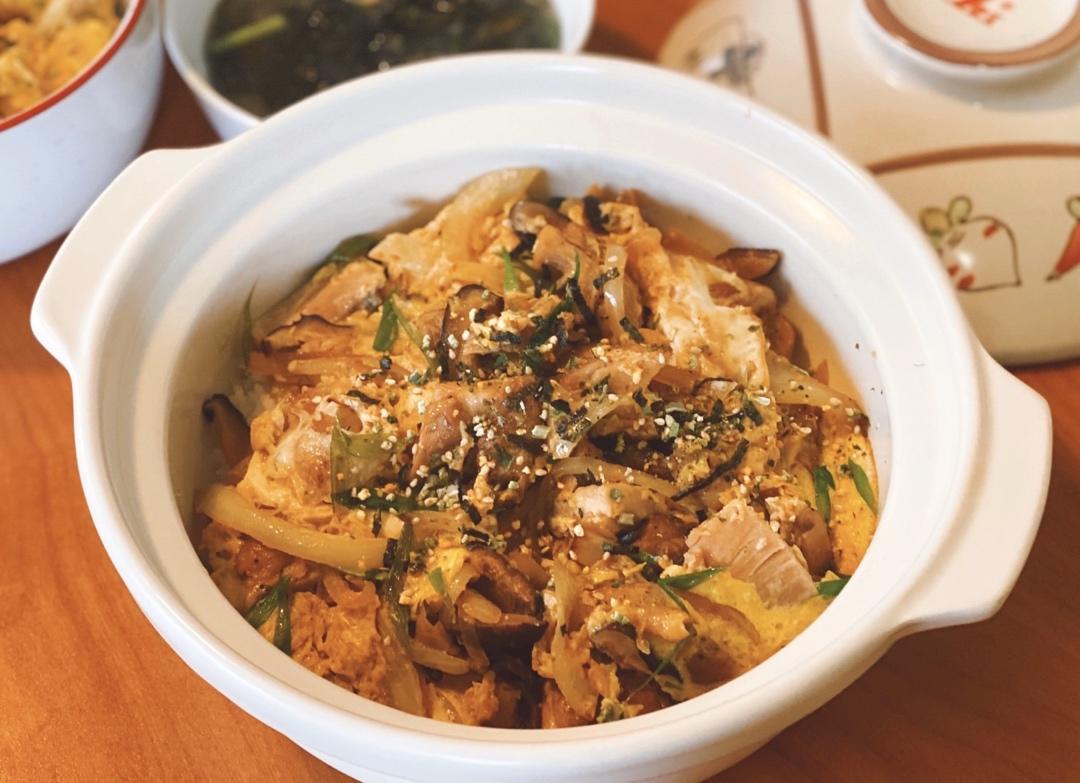 kiki47做的日本盖浇饭始祖亲子丼