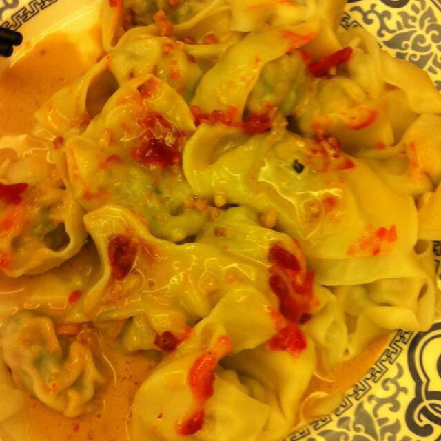 麻酱拌馄饨