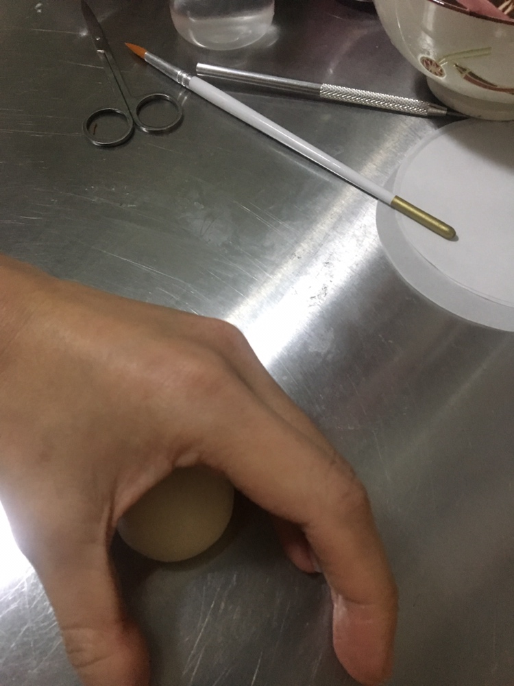Q萌的蛋卷冰淇淋造型馒头的做法 步骤5