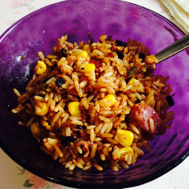 傻瓜版酱油炒饭