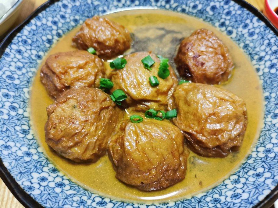 【上海本帮菜】油面筋塞肉（汤汁超下饭）