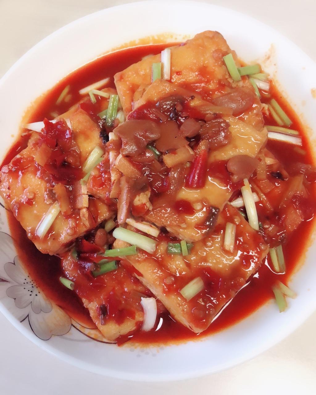 红烧臭豆腐