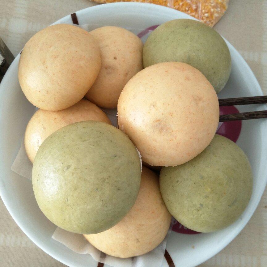 新手也可以--详解如何做出人见人爱、金黄的南瓜馒头