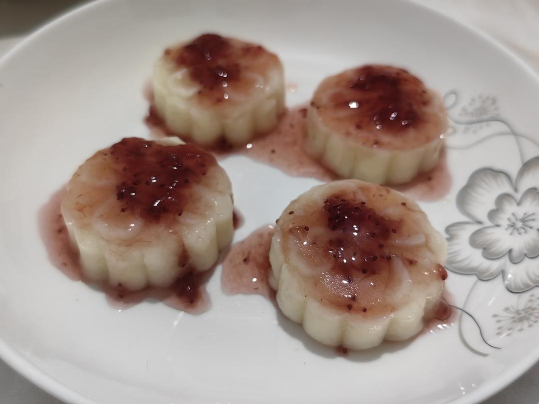 蓝莓山药泥