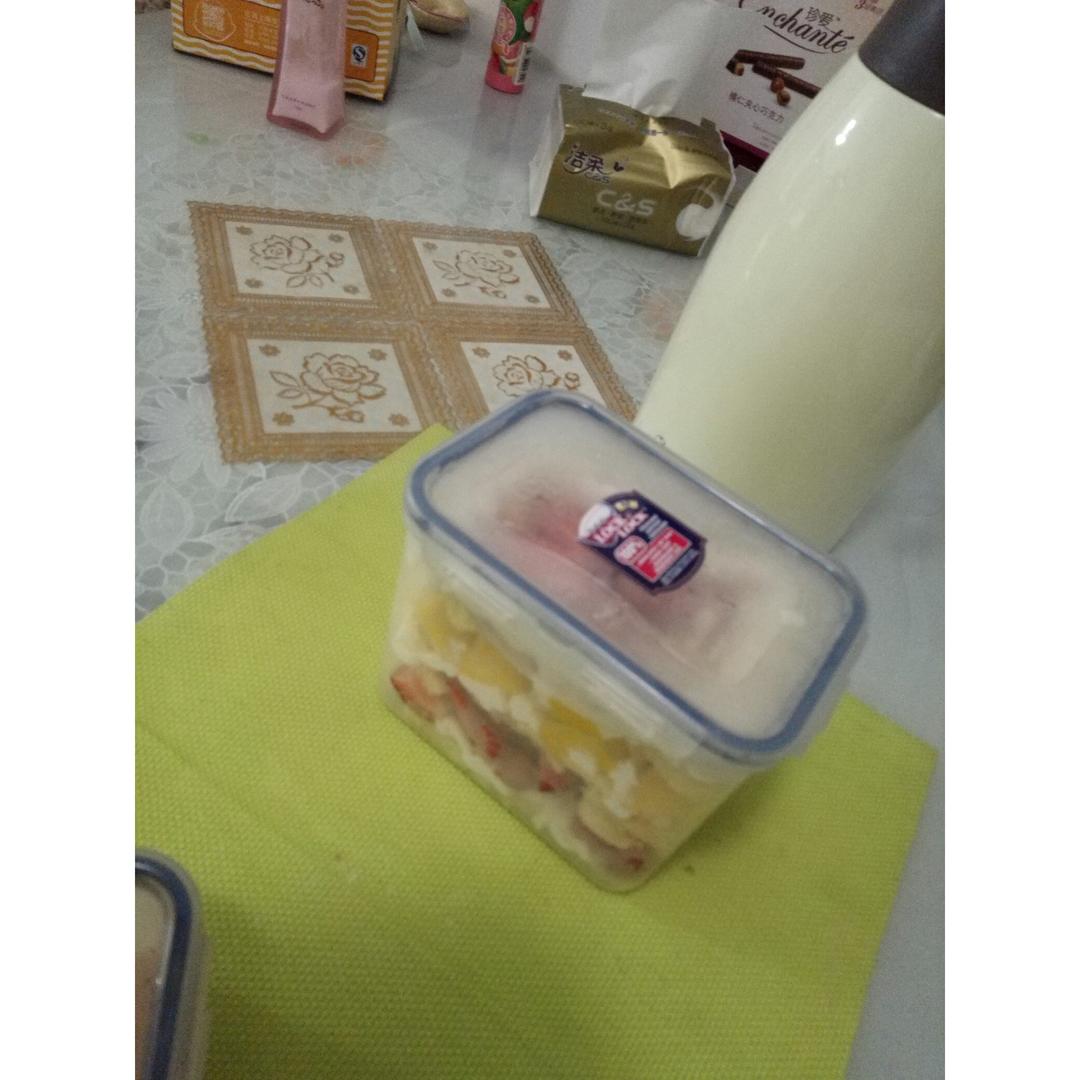蛋糕水果盒子
★快手美味甜品★