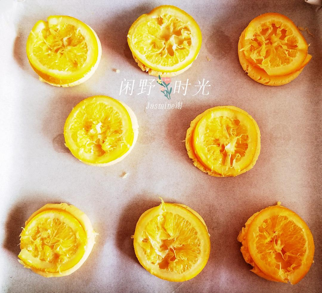 🍊橙意满满超高颜值的巧克力橙子饼干🍪