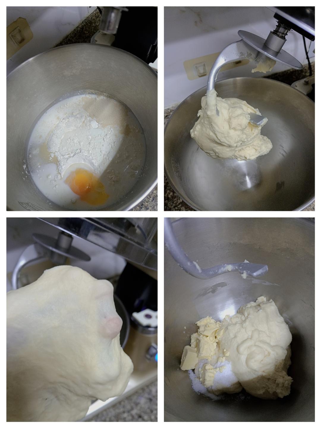 纯奶手撕吐司的做法 步骤1