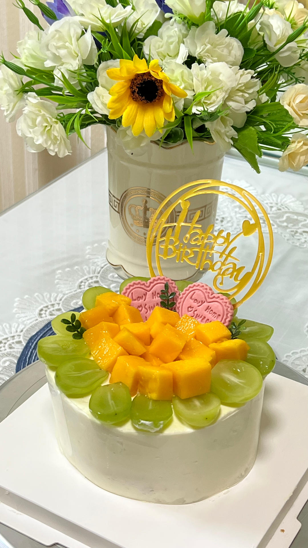 6/8/10寸戚风蛋糕（生日蛋糕胚）