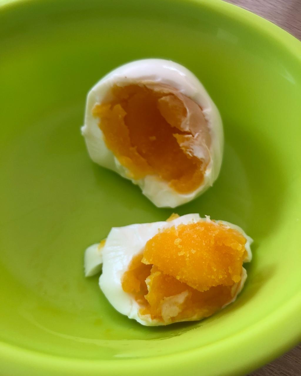 自制起砂流油咸鸡蛋