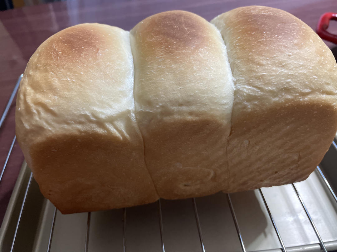 无敌松软大米粉生土司-米面包系列