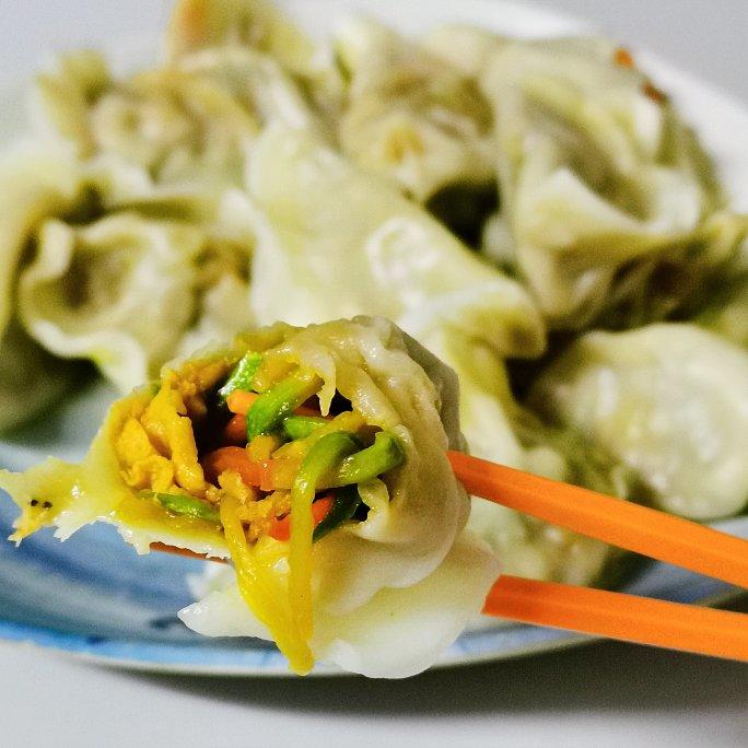 西葫芦鸡蛋饺子