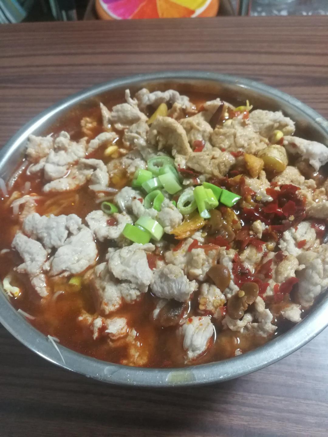 水煮肉片（吃不够的下饭菜）