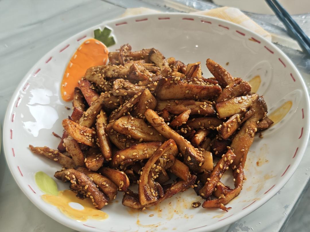 会上瘾的手撕杏鲍菇