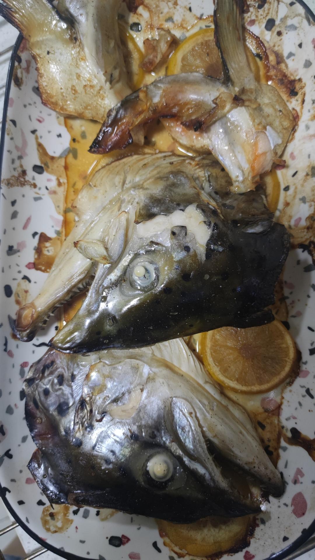 香烤三文鱼头-味道完胜日料店