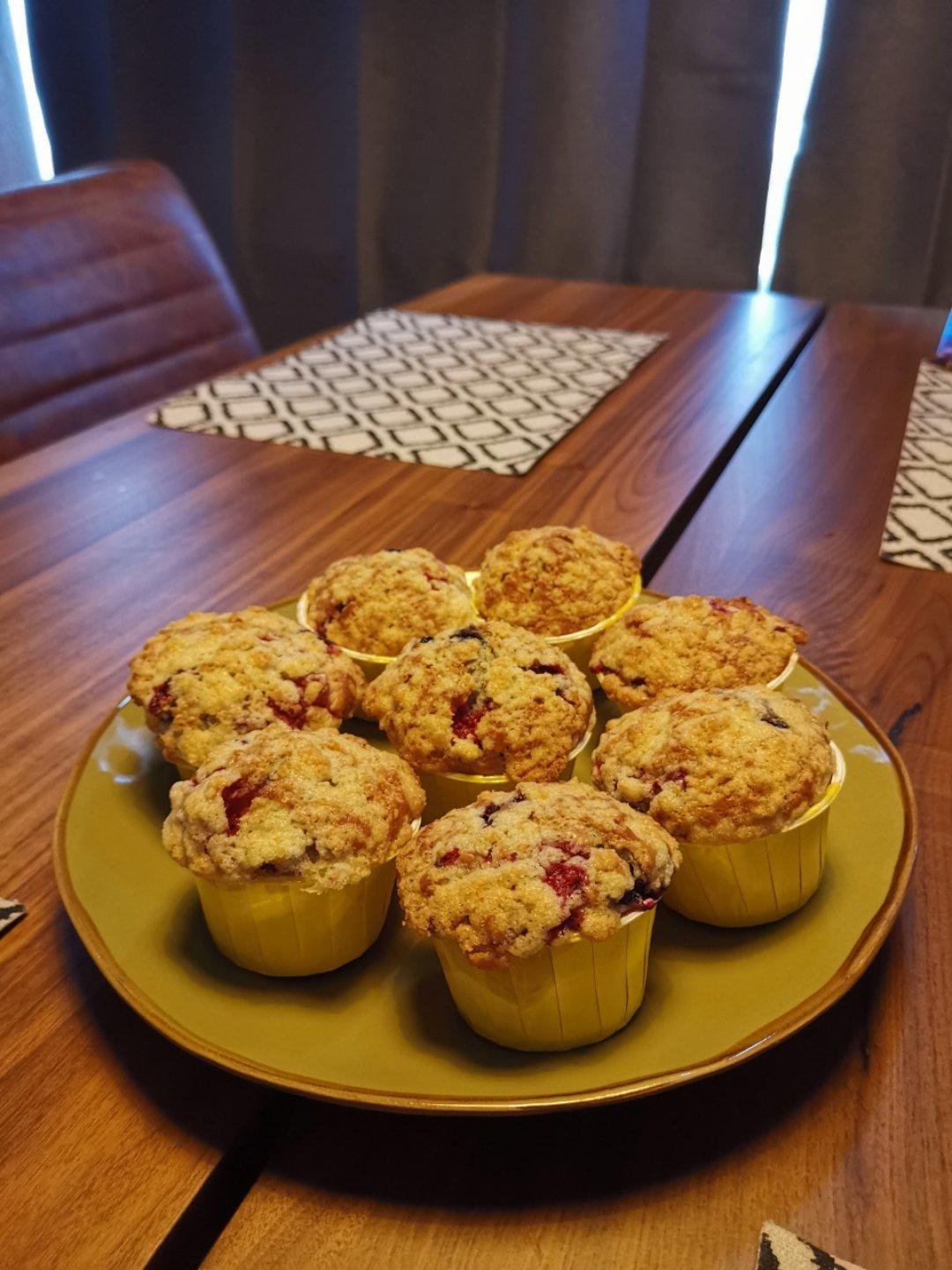 柠香蓝莓玛芬（植物油版）