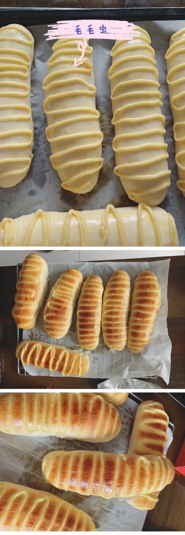 毛毛虫面包