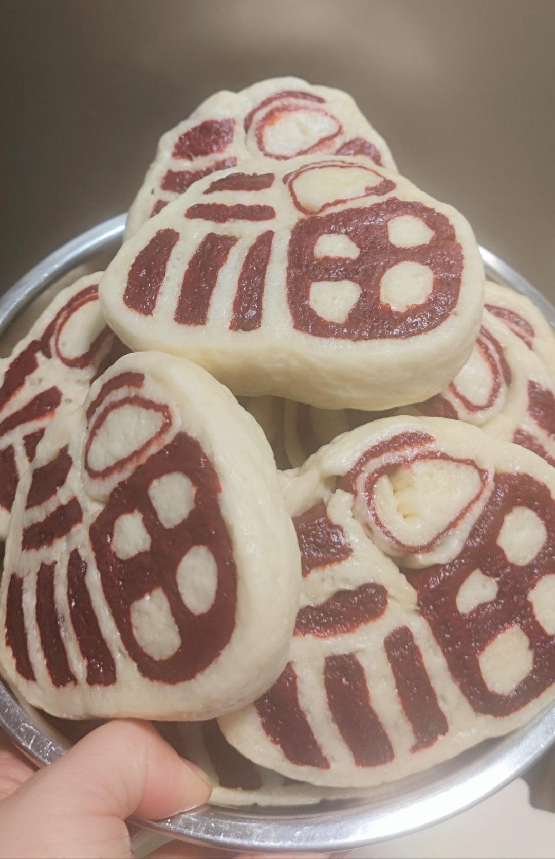 福气满满-福字馒头