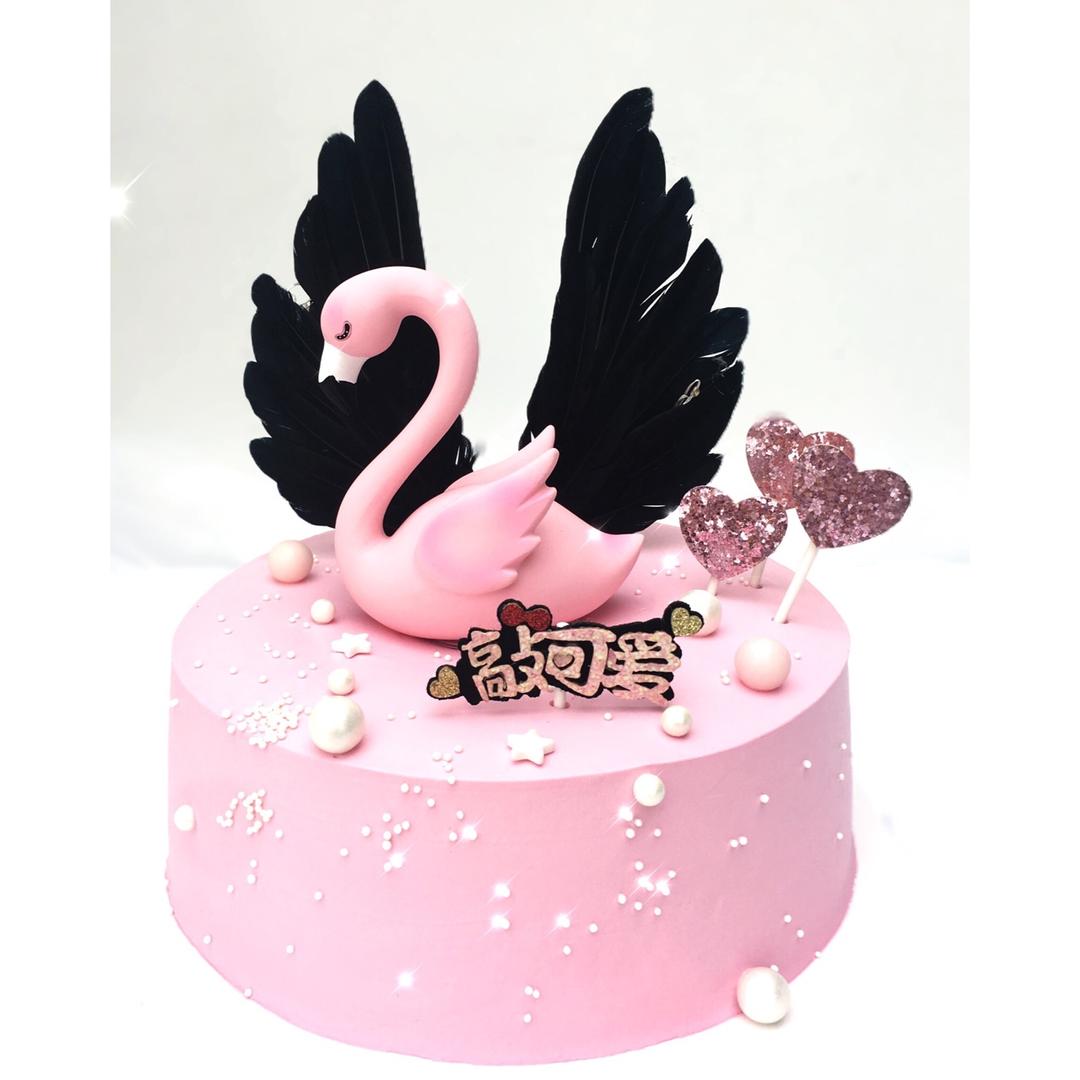 气球蛋糕 火烈鸟蛋糕 火烈鸟梦幻气球蛋糕