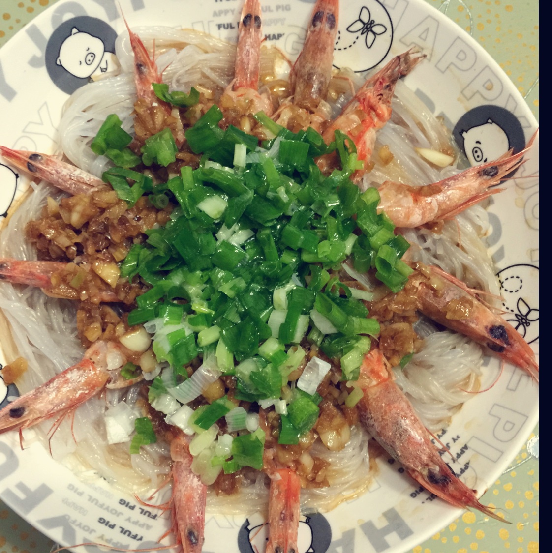 蒜蓉粉丝蒸虾