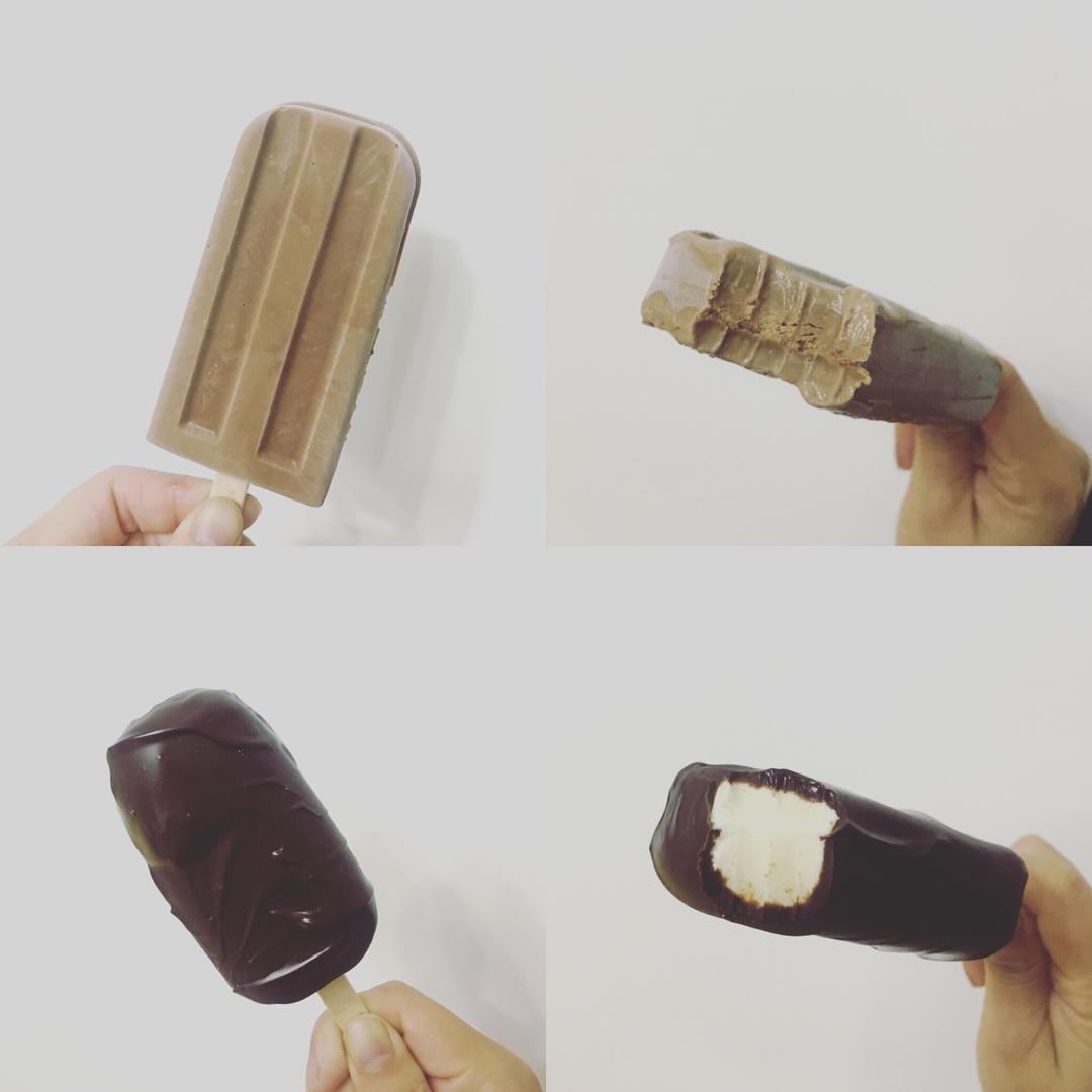 自制巧克力脆皮雪糕