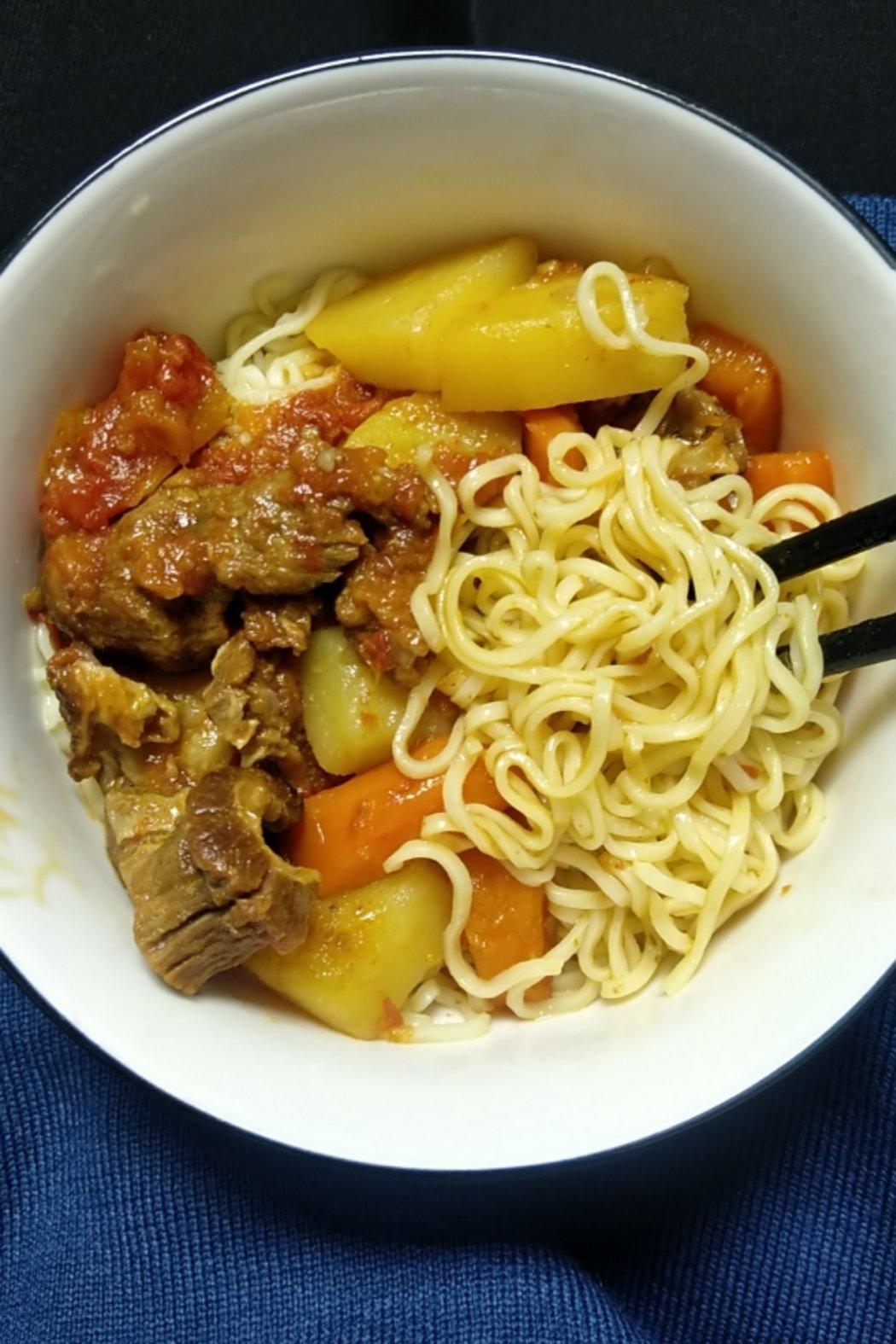 番茄土豆炖牛腩