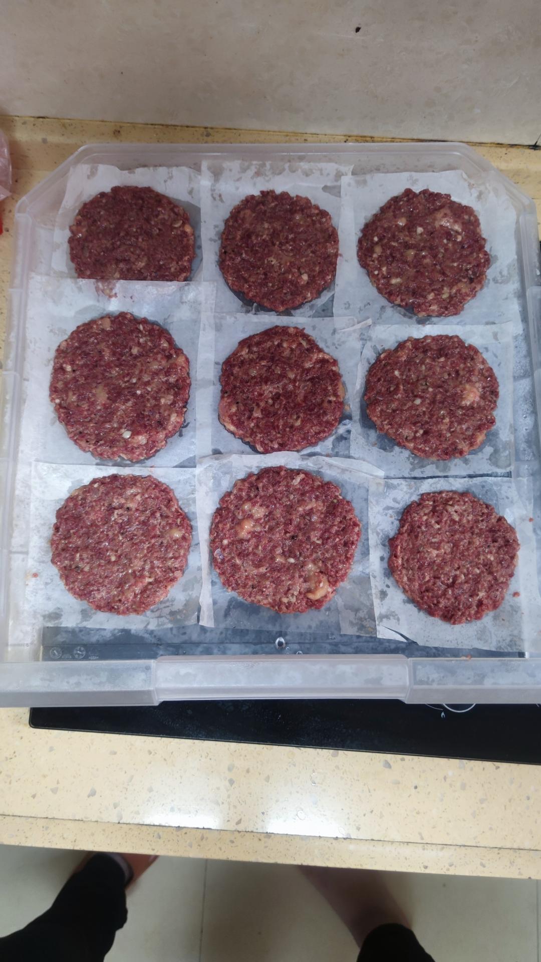 超详细汉堡牛肉饼｜附自制汉堡搭配#Healthymeals#减脂必撸16