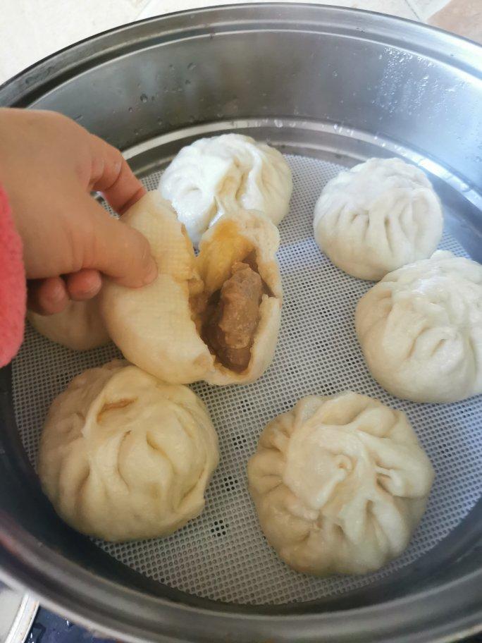 鲜肉包(‼️超嫩肉馅 松软多汁 免打水㊙️详细版)