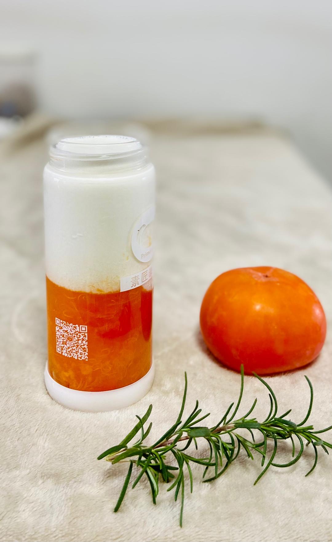 “柿柿”如意牛奶柿子布丁的做法