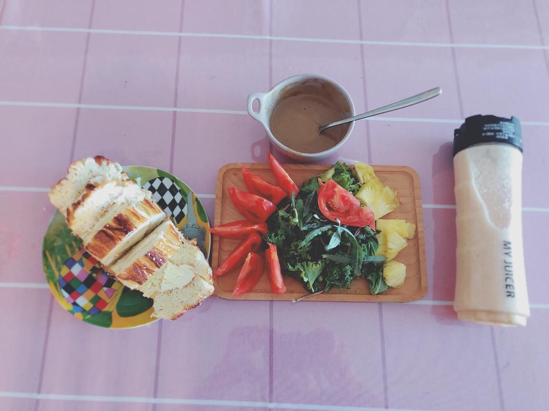 纯奶手撕吐司的做法 步骤1