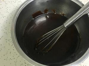 金沙奶黄馅的巧克力月饼的做法 步骤17