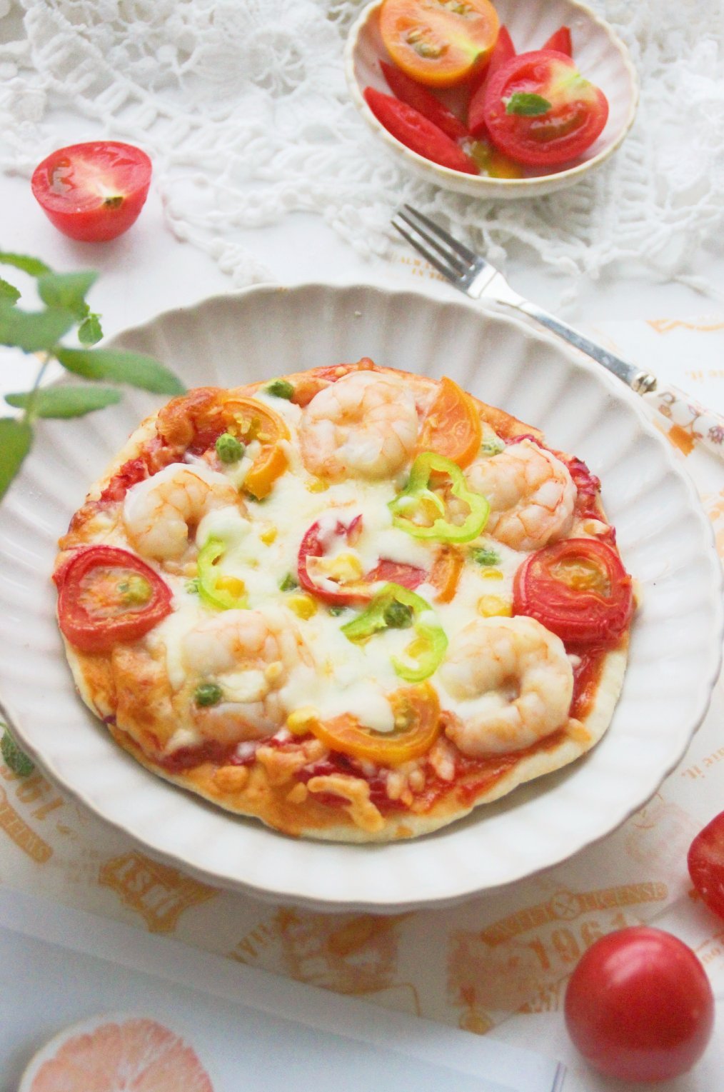 【免烤箱】电饭煲番茄披萨