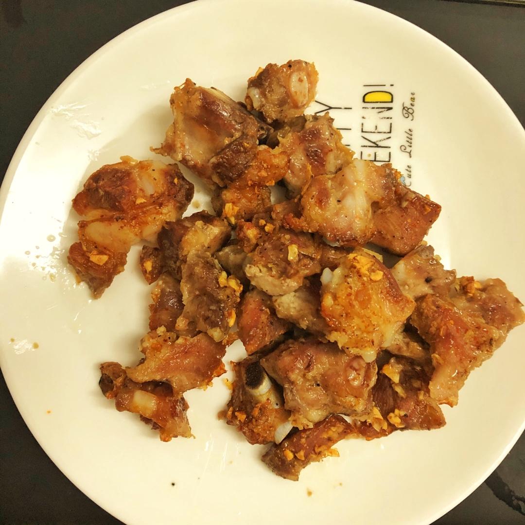 蒜香烤排骨（烤箱版）