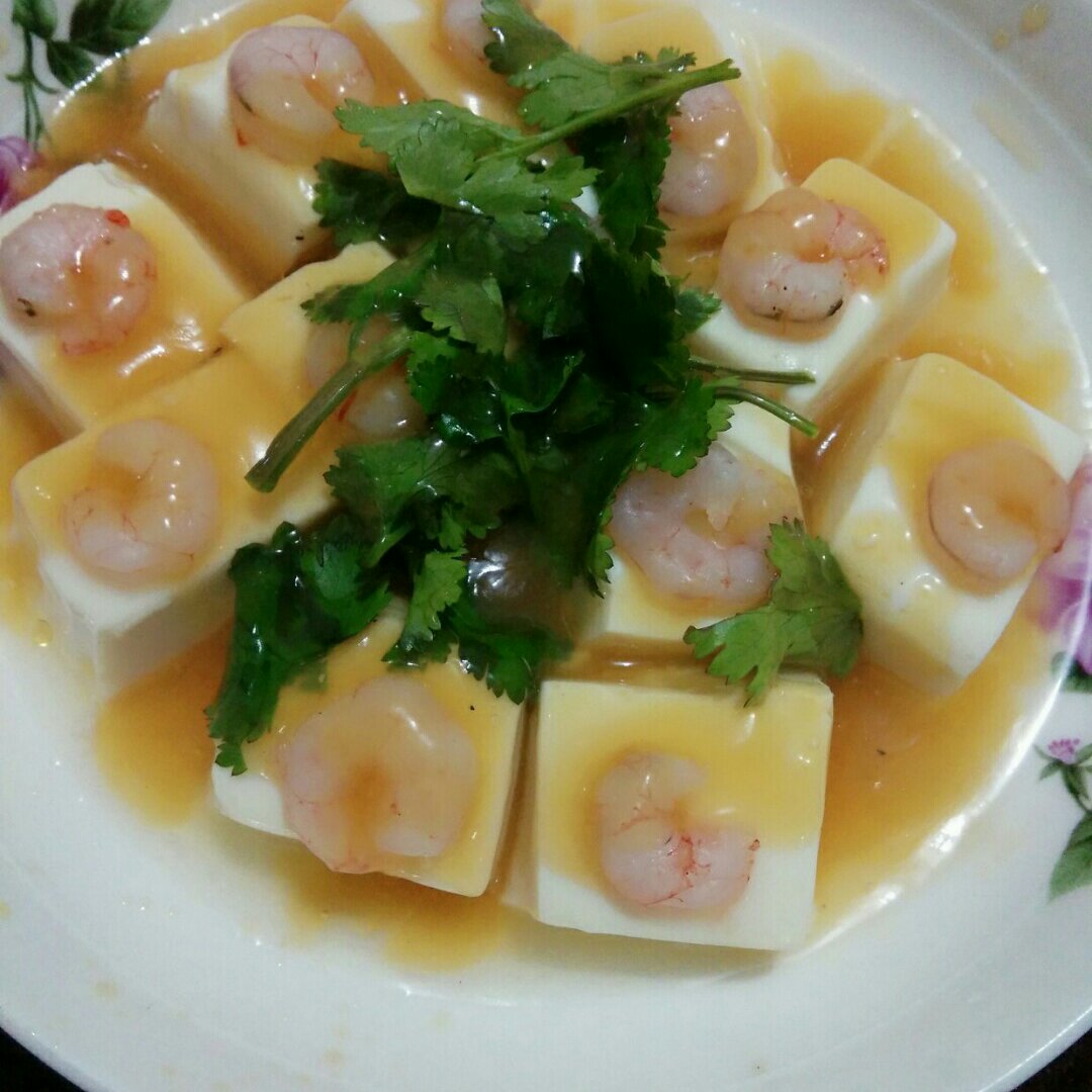 虾仁豆腐