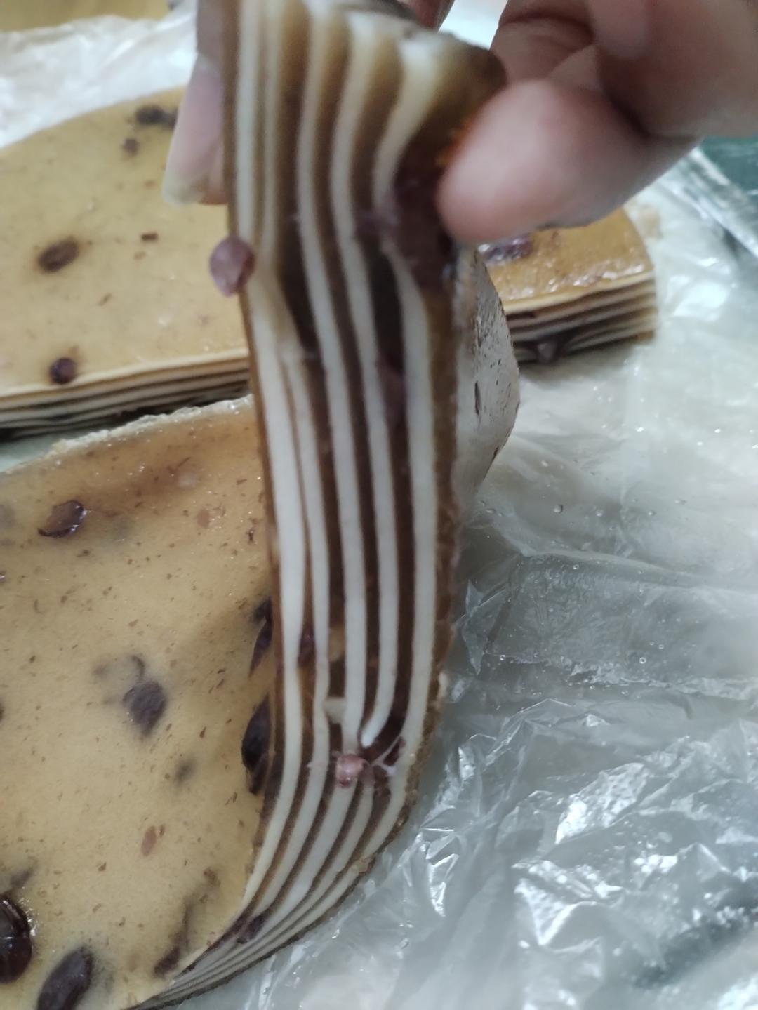 红豆椰汁千层马蹄糕，广东人的最爱，配方比例详细介绍。新手也能一次成功