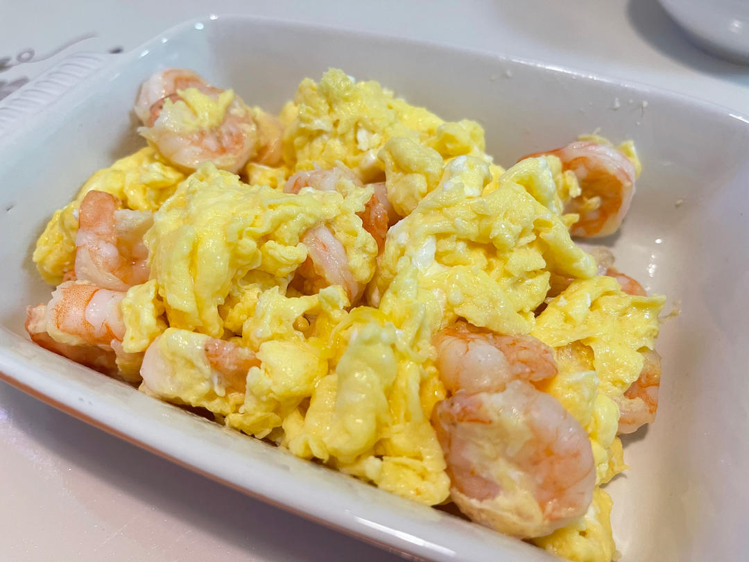 虾仁滑炒鸡蛋