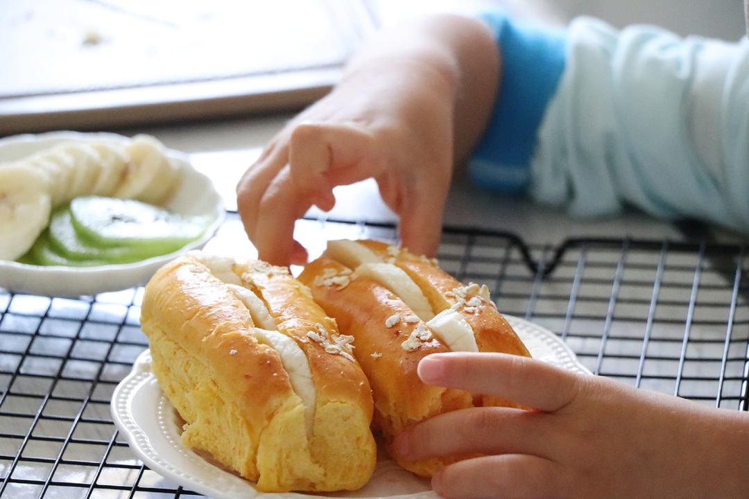 纯奶手撕吐司的做法 步骤1