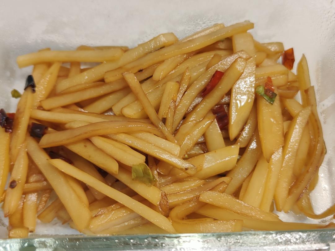 酸辣土豆丝的家常做法 超级下饭