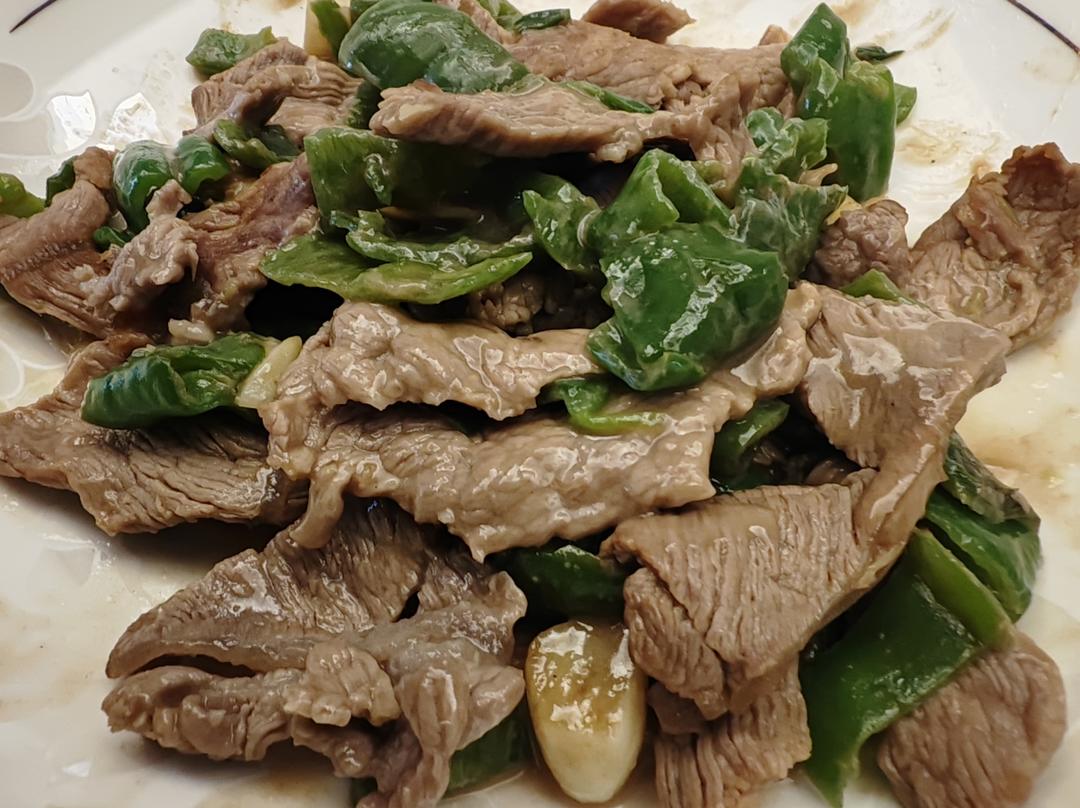 尖椒牛肉片