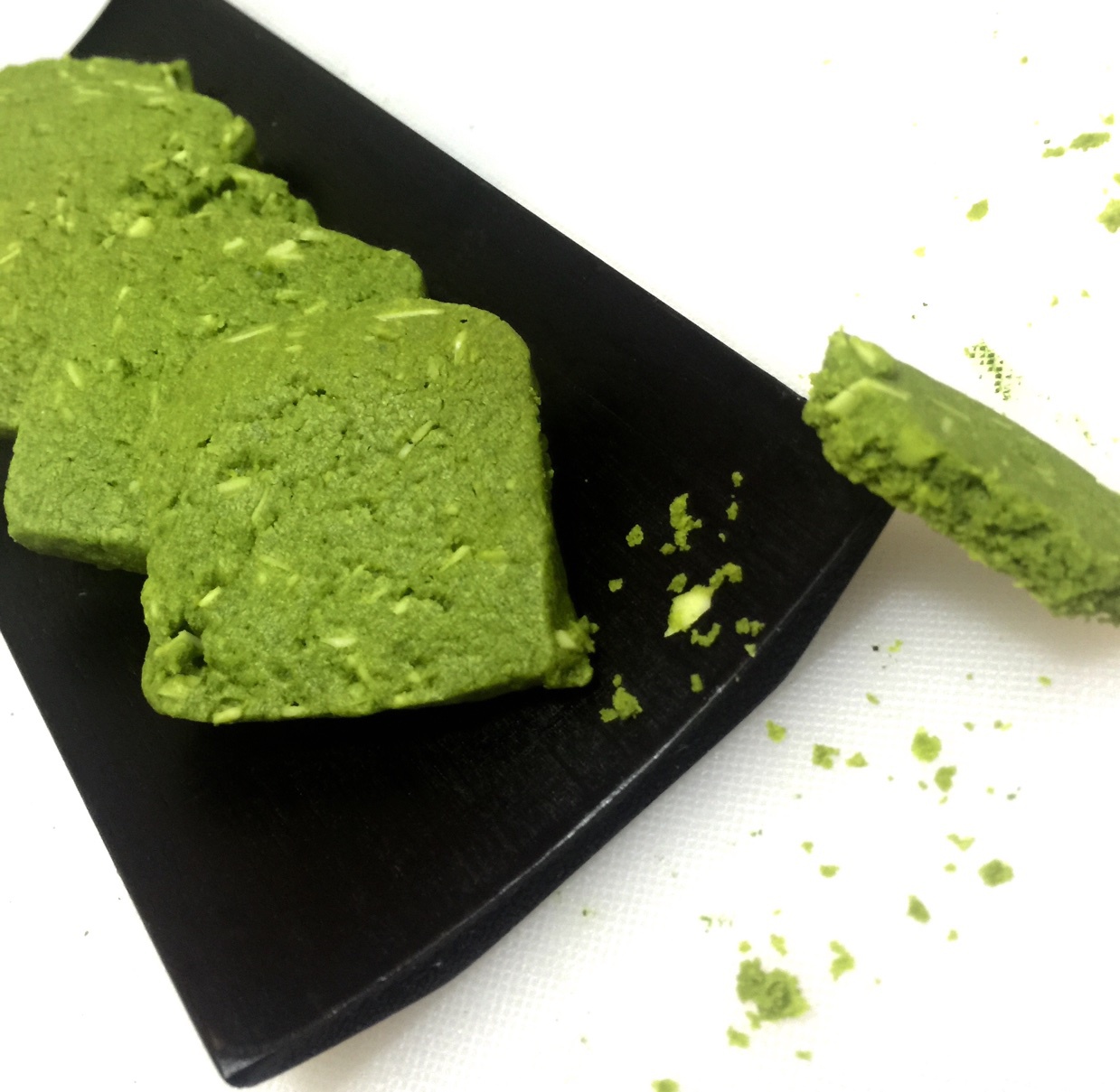 抹茶杏仁饼干