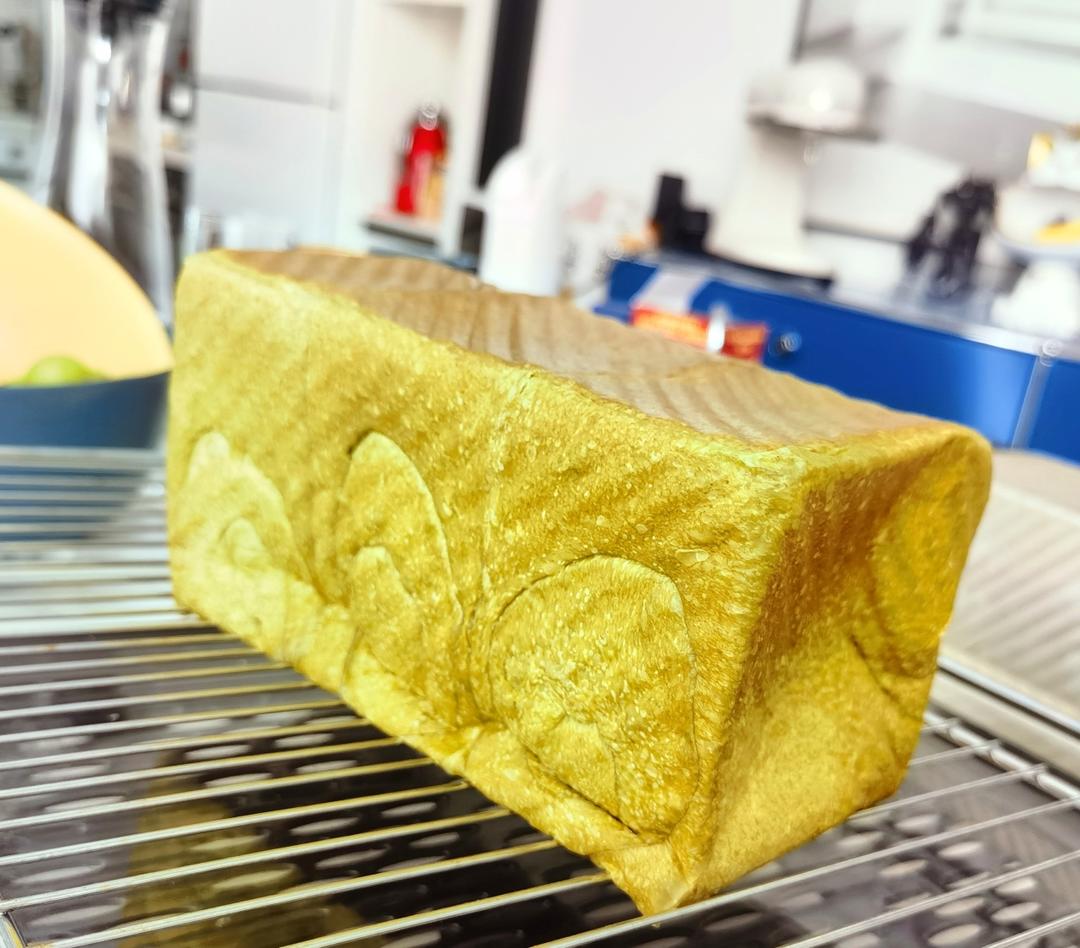 ☁️云朵般柔软🍵日式抹茶生吐司（冷藏中种）💯