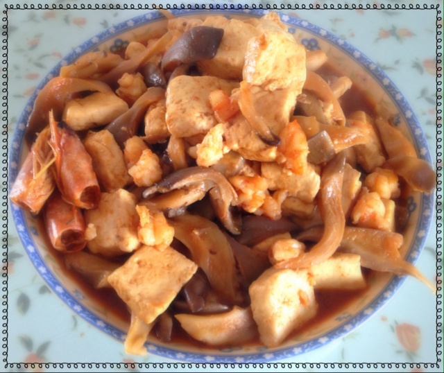 三鲜豆腐