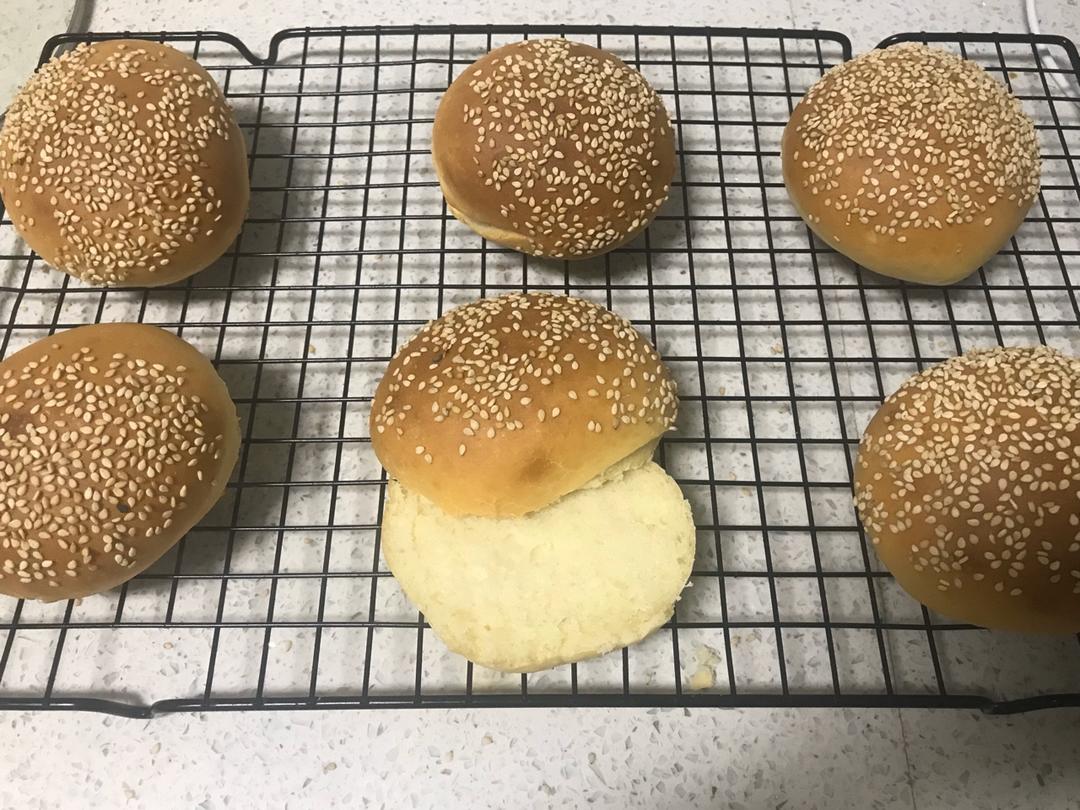 汉堡（基础汉堡胚做法）