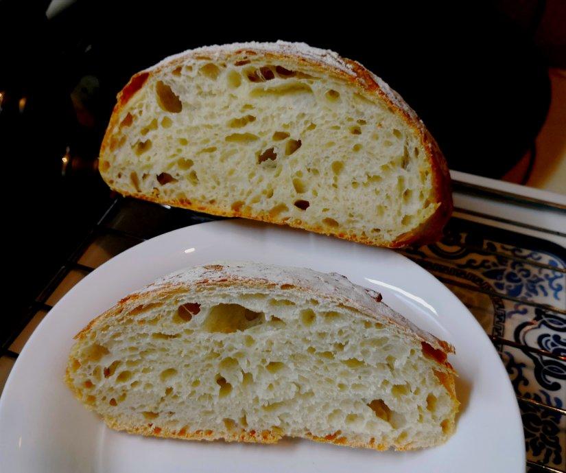 欧包练习，如何做出有气孔的欧包