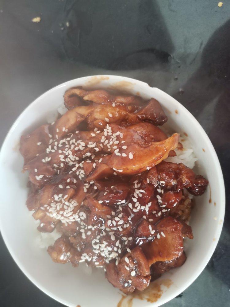 照烧鸡腿饭