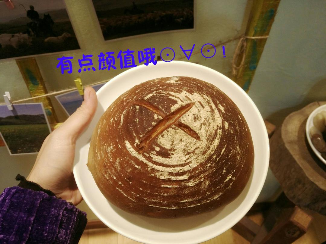 全麦星空乡村面包